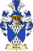 English Coat of Arms (v.23) for the family Kerry
