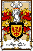 Scottish Coat of Arms Bookplate for MacAlister