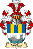v.23 Coat of Family Arms from Germany for Wallau