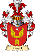 v.23 Coat of Family Arms from Germany for Zingel