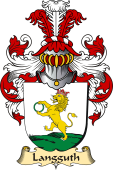 v.23 Coat of Family Arms from Germany for Langguth