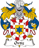 Spanish Coat of Arms for Ortiz I