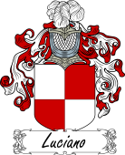 Araldica Italiana Coat of arms used by the Italian family Luciano