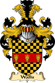 Welsh Family Coat of Arms (v.23) for Wallis (of Llan-arth, Monmouthshire)