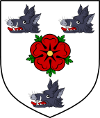 Irish Family Shield for Barton (Kildare)