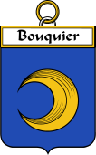 French Coat of Arms Badge for Bouquier