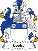 Scottish Coat of Arms for Cocke