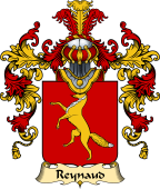 French Family Coat of Arms (v.25) Reynaud