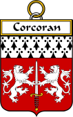 Irish Badge for Corcoran or McCorcoran