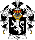 Italian Family Coat of Arms (v.25b) Grassi