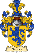 English Coat of Arms (v.23) for the family Nanney or Nanny