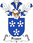 Coat of Arms from Scotland for Fraser