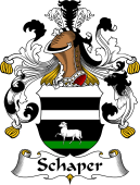 German Wappen Coat of Arms for Schaper