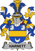 Irish Coat of Arms for Harnett or Hartnet