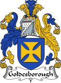 English Coat of Arms for the family Goldesborough