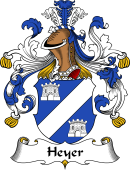 German Wappen Coat of Arms for Heyer
