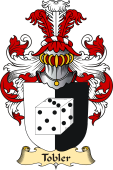 v.23 Coat of Family Arms from Germany for Tobler