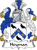 English Coat of Arms for Heyman