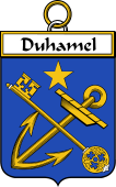 French Coat of Arms Badge for Duhamel