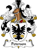 German Wappen Coat of Arms for Peterson