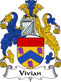 English Coat of Arms for the family Vivian