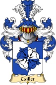 French Family Coat of Arms (v.23) for Caillet