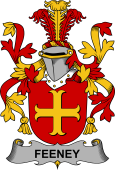 Irish Coat of Arms for Feeney or O'Feney