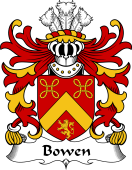 Welsh Coat of Arms for Bowen (of Pentre Ifan, Pembrokeshire)
