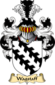 English Coat of Arms (v.23) for the family Wagstaff