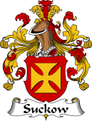 German Wappen Coat of Arms for Suckow