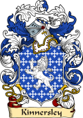 English or Welsh Family Coat of Arms (v.23) for Kinnersley (Staffordshire and Shropshire)