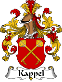 German Wappen Coat of Arms for Kappel
