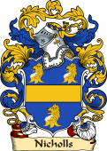 English or Welsh Family Coat of Arms (v.23) for Nicholls