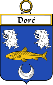 French Coat of Arms Badge for Doré
