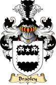 English Coat of Arms (v.23) for the family Bradley