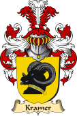 v.23 Coat of Family Arms from Germany for Kramer