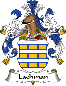 German Wappen Coat of Arms for Lachman