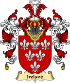 Irish Family Coat of Arms (v.25) Ireland