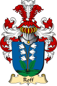 v.23 Coat of Family Arms from Germany for Roff