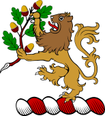 Family crest from Ireland for Segrave (Meath)