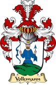 v.23 Coat of Family Arms from Germany for Volkmann