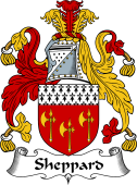 English Coat of Arms for the family Sheppard