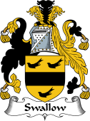 English Coat of Arms for Swallow