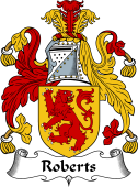English Coat of Arms for Roberts (Wales)