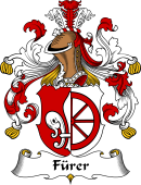German Wappen Coat of Arms for Fürer