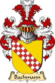 v.23 Coat of Family Arms from Germany for Bachmann
