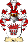 v.23 Coat of Family Arms from Germany for Prock