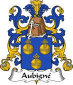 Coat of Arms from France for Aubigné