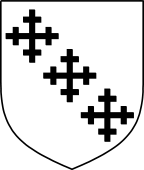 English Family Shield for Northcote or Northcott