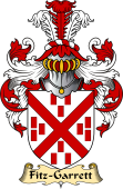 Irish Family Coat of Arms (v.23) for Fitz-Garrett